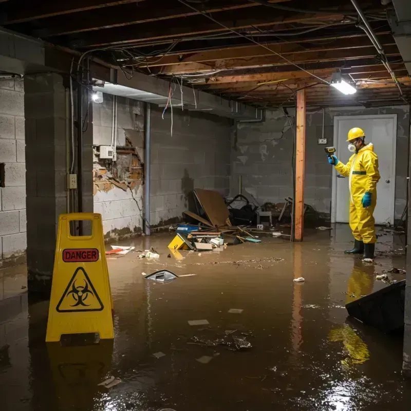 Flooded Basement Electrical Hazard in Summit County, CO Property